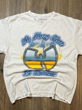 Wu-Tang Clan "36 Chambers" White Graphic Tee